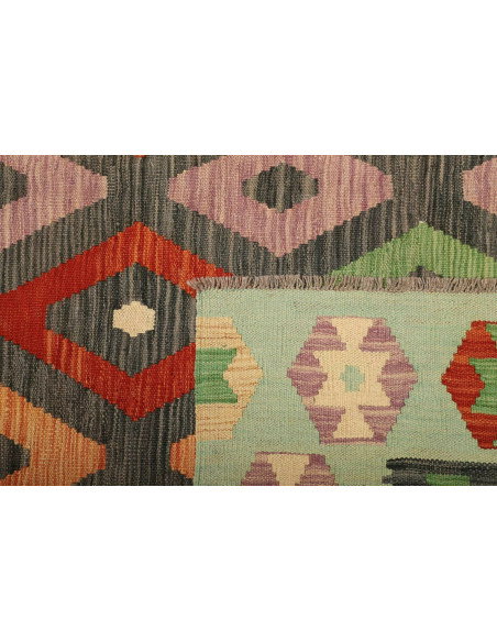 Kilim 170x244 Cm Kilim Afghanistan, Hand-carded Wool (cotton