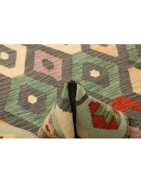 Kilim 170x244 Cm Kilim Afghanistan, Hand-carded Wool (cotton
