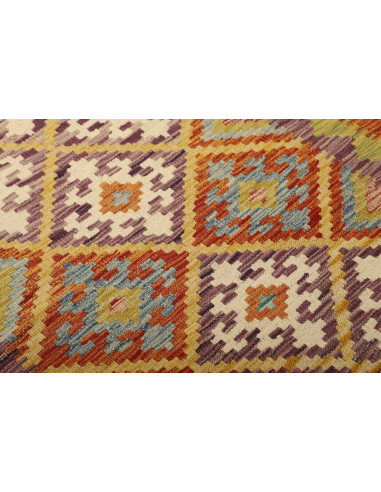 Kilim 102x142 Cm Kilim, Afghanistan, Hand-carded Wool, 0.3