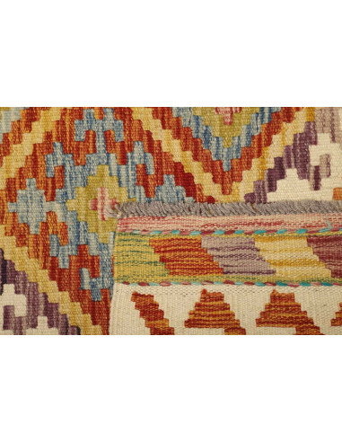 Kilim 102x142 Cm Kilim, Afghanistan, Hand-carded Wool, 0.3