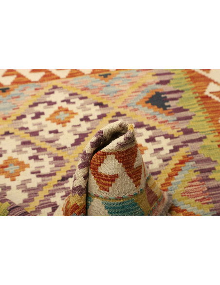 Kilim 102x142 Cm Kilim, Afghanistan, Hand-carded Wool, 0.3