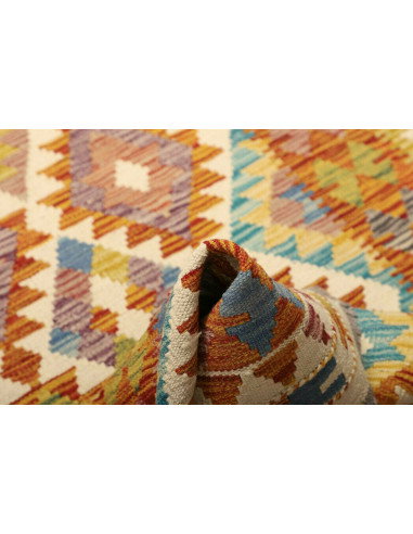 Kilim 101x149 Cm Kilim Afghanistan Lana Cardata A Mano