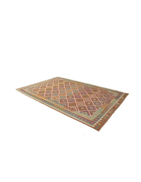 Kilim 200x298 Cm Kilim, Afghanistan, Lana Cardata A Mano