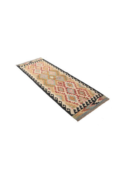 Kilim 65x194 Cm Kilim, Afghanistan, Lana Cardata A Mano
