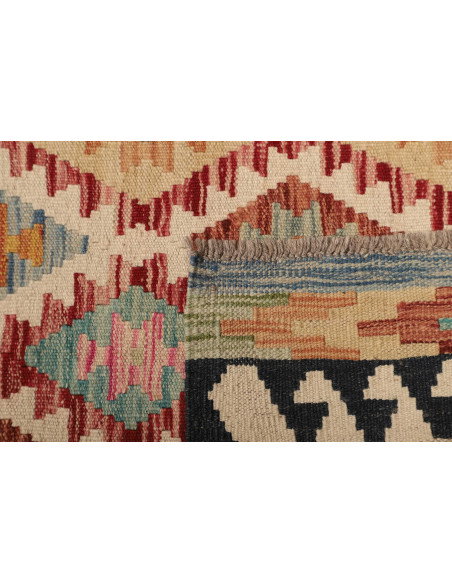 Kilim 65x194 Cm Kilim, Afghanistan, Hand-carded Wool (pile),