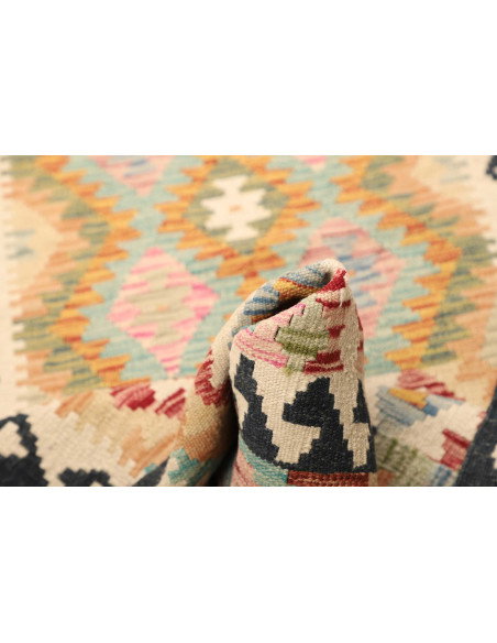 Kilim 65x194 Cm Kilim, Afghanistan, Lana Cardata A Mano