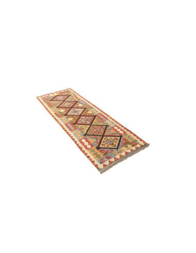 Kilim 66x185 Cm Kilim Afghanistan Hand-carded Wool