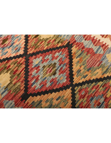 Kilim 66x185 Cm Kilim Afghanistan Lana Cardata A Mano