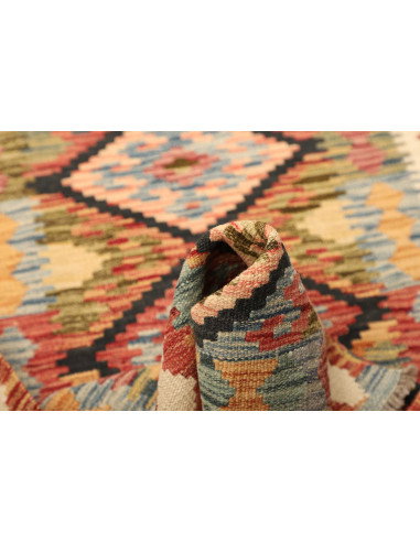 Kilim 66x185 Cm Kilim Afghanistan Hand-carded Wool