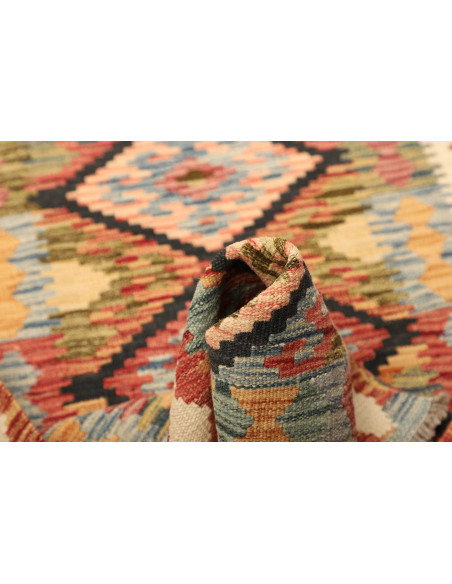 Kilim 66x185 Cm Kilim Afghanistan Hand-carded Wool