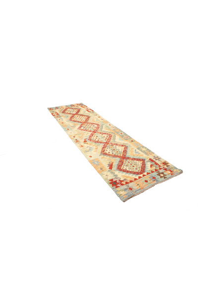 Kilim 83x289 Cm Kilim Afghanistan Hand-carded Wool (cotton