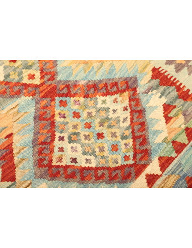 Kilim 83x289 Cm Kilim Afghanistan Hand-carded Wool (cotton