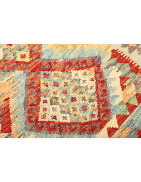 Kilim 83x289 Cm Kilim Afghanistan Hand-carded Wool (cotton