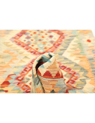 Kilim 83x289 Cm Kilim Afghanistan Hand-carded Wool (cotton