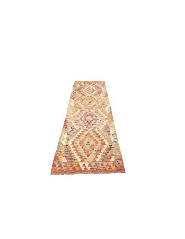 Kilim 84x289 Cm Kilim Afghanistan Lana Cardata A Mano Ordito