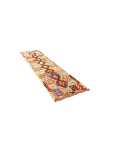 Kilim 78x286 Cm Kilim, Afghanistan, Lana Cardata A Mano