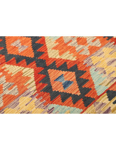Kilim 78x286 Cm Kilim, Afghanistan, Hand-carded Wool