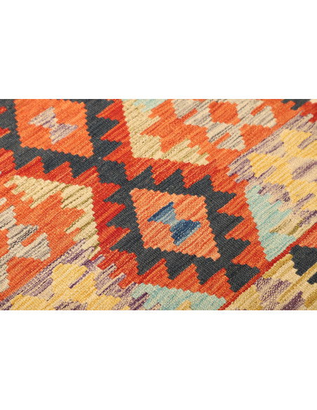Kilim 78x286 Cm Kilim, Afghanistan, Hand-carded Wool