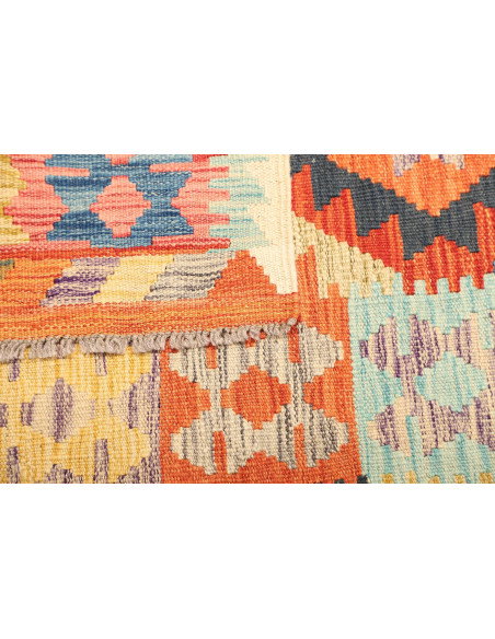 Kilim 78x286 Cm Kilim, Afghanistan, Hand-carded Wool