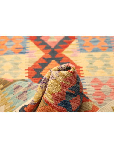 Kilim 78x286 Cm Kilim, Afghanistan, Lana Cardata A Mano