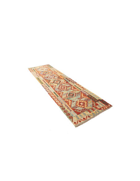 Kilim 83x300 Cm Kilim Afghanistan Lana Cardata A Mano