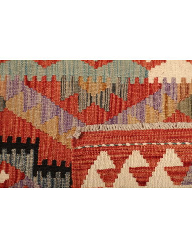 Kilim 73x245 Cm Kilim, Afghanistan, Lana Cardata A Mano,
