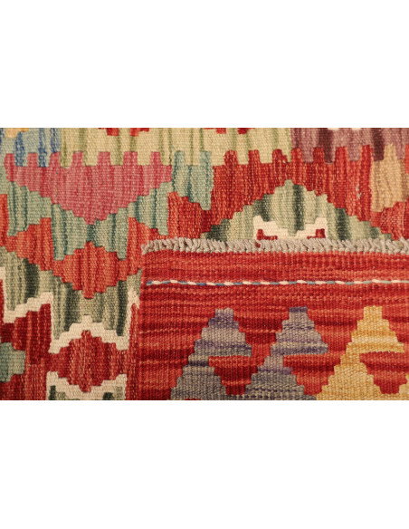 Kilim 77x248 Cm Kilim, Afghanistan, Lana Cardata A Mano