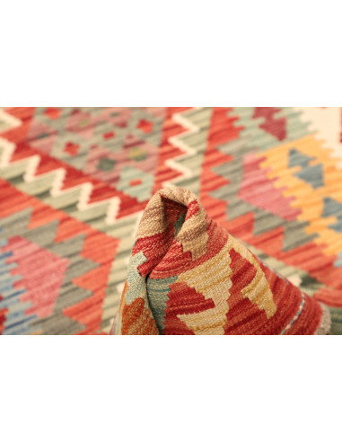 Kilim 77x248 Cm Kilim, Afghanistan, Hand-carded Wool (warp:
