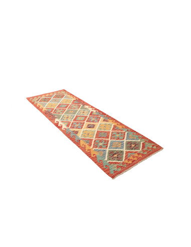 Kilim 79x242 Cm Kilim, Afghanistan, Lana Cardata A Mano,