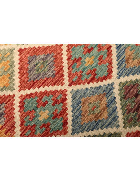 Kilim 79x242 Cm Kilim, Afghanistan, Lana Cardata A Mano,
