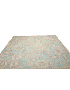 Kilim 262x290 Cm Kilim, Afghanistan, Hand-carded Wool (warp: 2