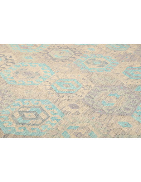 Kilim 262x290 Cm Kilim, Afghanistan, Lana Cardata A Mano