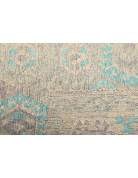 Kilim 262x290 Cm Kilim, Afghanistan, Lana Cardata A Mano