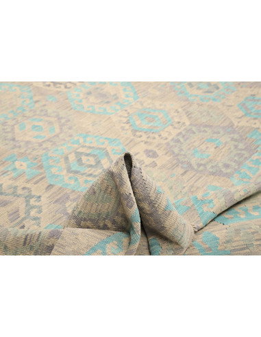Kilim 262x290 Cm Kilim, Afghanistan, Lana Cardata A Mano