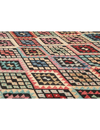 Kilim 267x346 Cm Kilim, Afghanistan, Hand-carded Wool (warp: