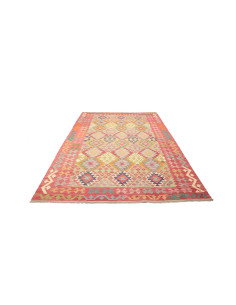 Kilim 205x293 Cm Kilim Afghanistan, Lana Cardata A Mano E 2