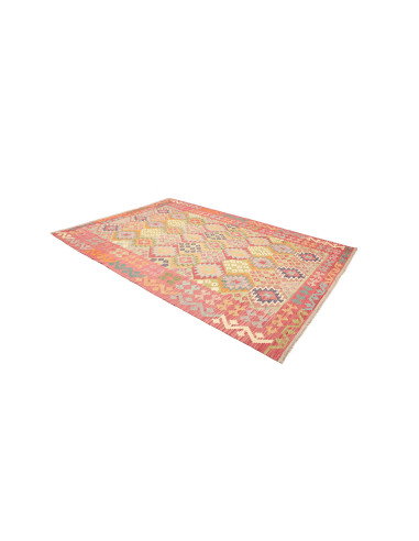 Kilim 205x293 Cm Kilim Afghanistan, Hand-carded Wool And
