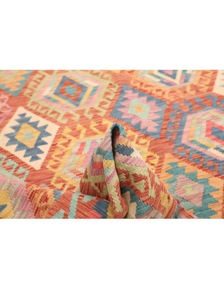 Kilim 207x293 Cm Kilim Afghanistan Hand-carded Wool (warp: