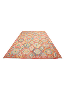 Kilim 208x297 Cm Kilim, Afghanistan, Lana Cardata A Mano 2