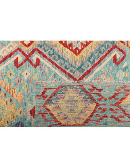 Kilim 205x290 Cm Kilim Afghanistan Lana Cardata A Mano