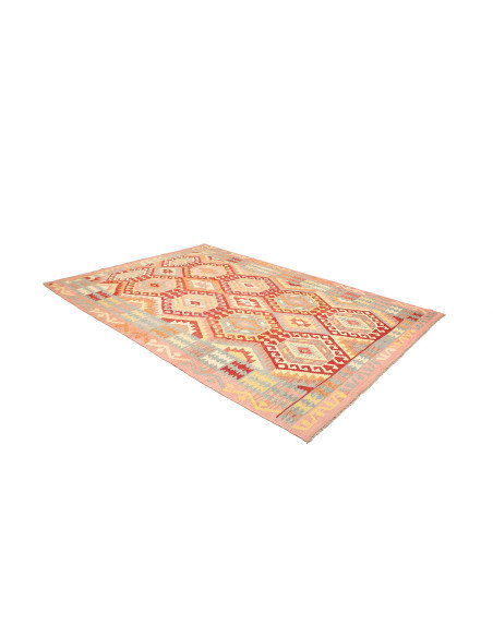 Kilim 211x299 Cm Kilim Afghanistan Hand-carded Wool Cotton