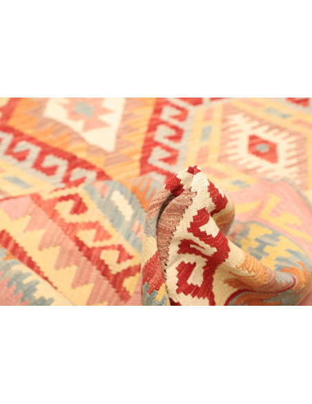 Kilim 211x299 Cm Kilim Afghanistan Lana Cardata A Mano