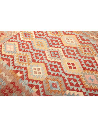 Kilim 212x285 Cm Kilim, Afghanistan, Lana Cardata A Mano