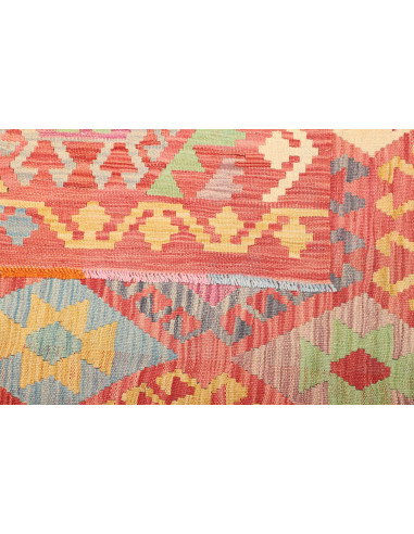 Kilim 201x287 Cm Kilim, Afghanistan, Lana Cardata A Mano