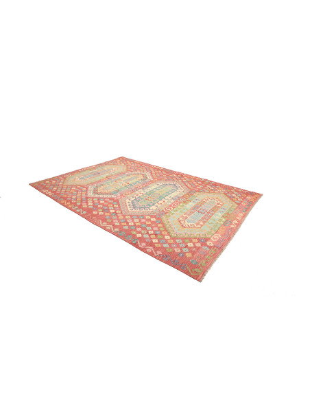 Kilim 208x301 Cm Kilim, Afghanistan, Lana Cardata A Mano