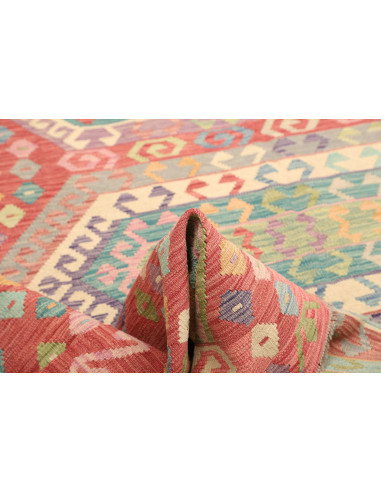 Kilim 208x301 Cm Kilim, Afghanistan, Hand-carded Wool (warp: