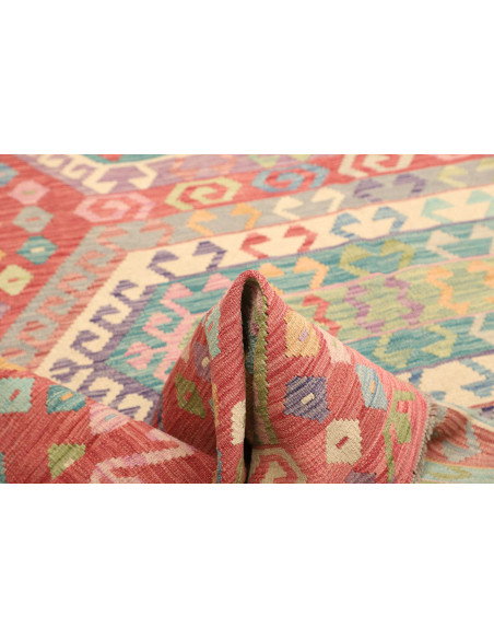 Kilim 208x301 Cm Kilim, Afghanistan, Lana Cardata A Mano