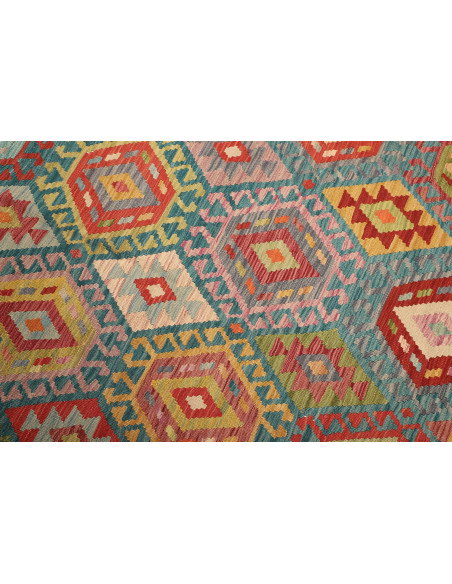 Kilim 213x293 Cm Kilim Afghanistan, Lana Cardata A Mano