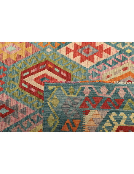 Kilim 213x293 Cm Kilim Afghanistan, Lana Cardata A Mano