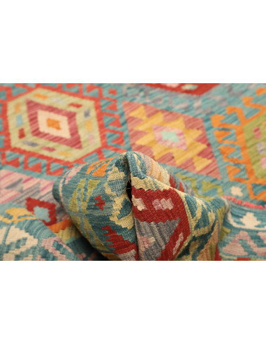 Kilim 213x293 Cm Kilim Afghanistan, Lana Cardata A Mano